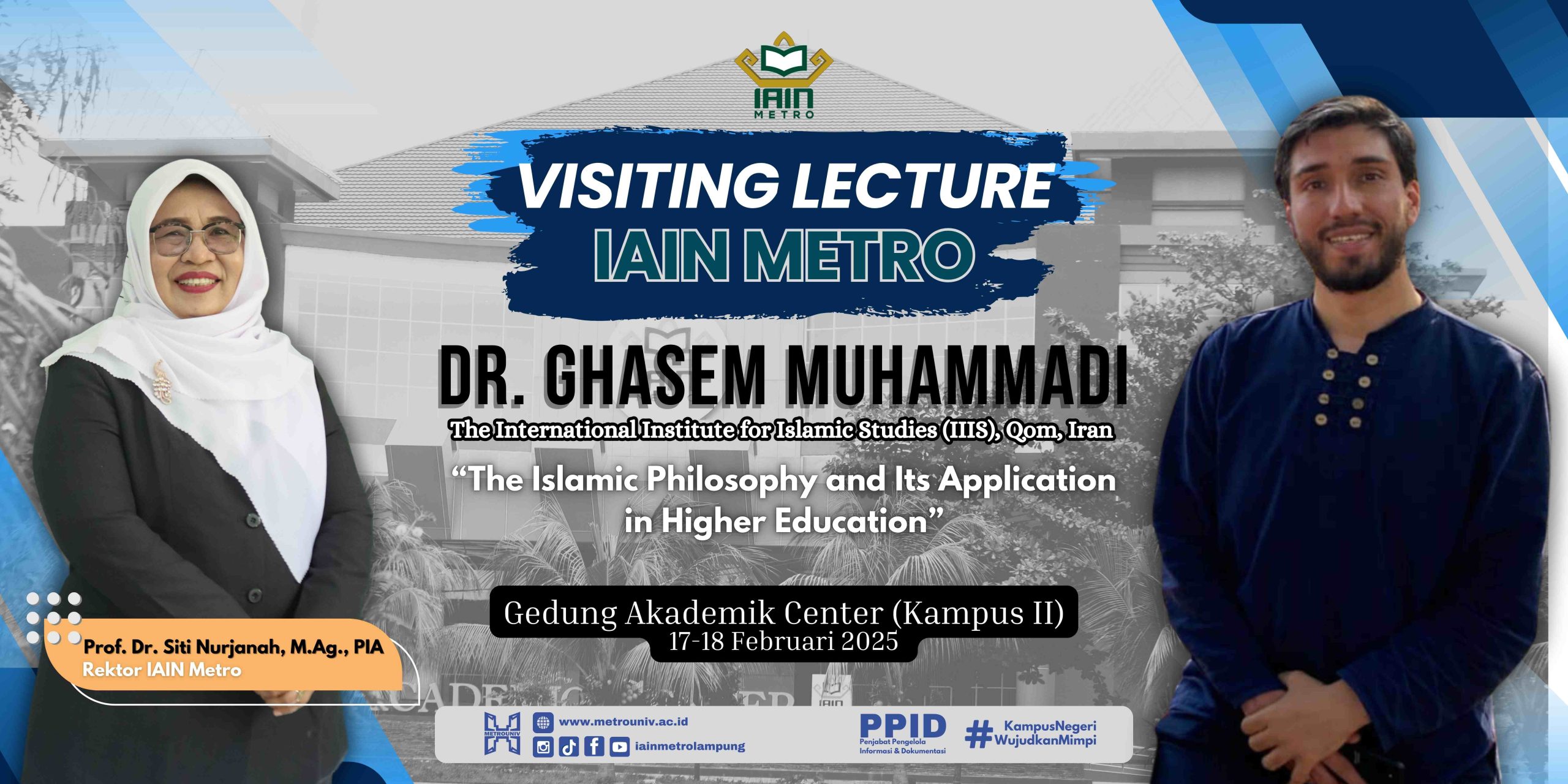 Ucapan visiting Lectur dari Iran