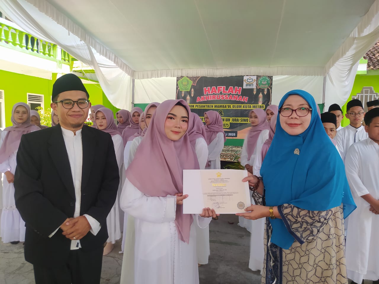 12 Juli 2025 Hadiri Haflah ponpes Mambaul ulum 1