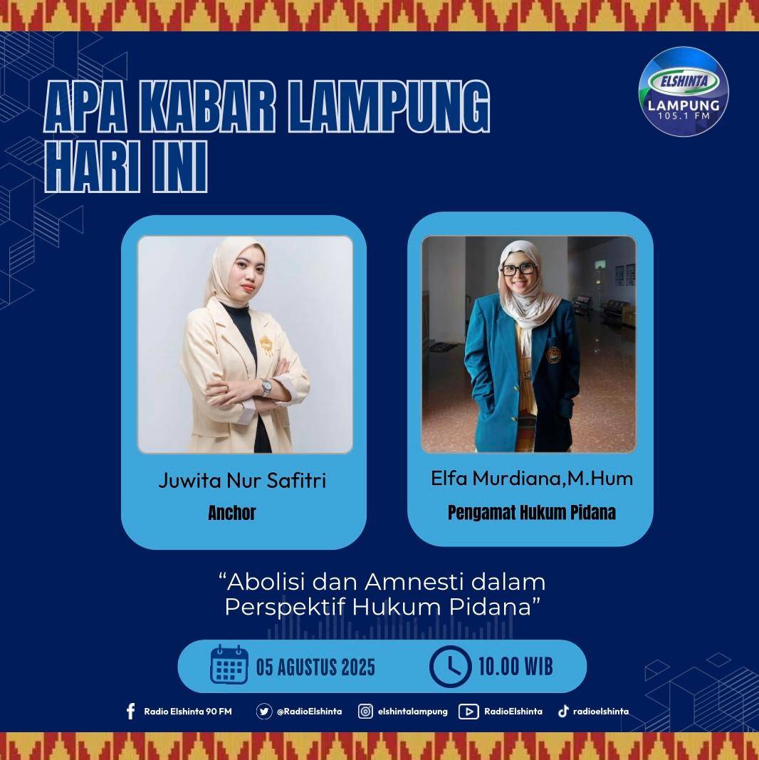 Elfa Narasumber Elshinta Balam