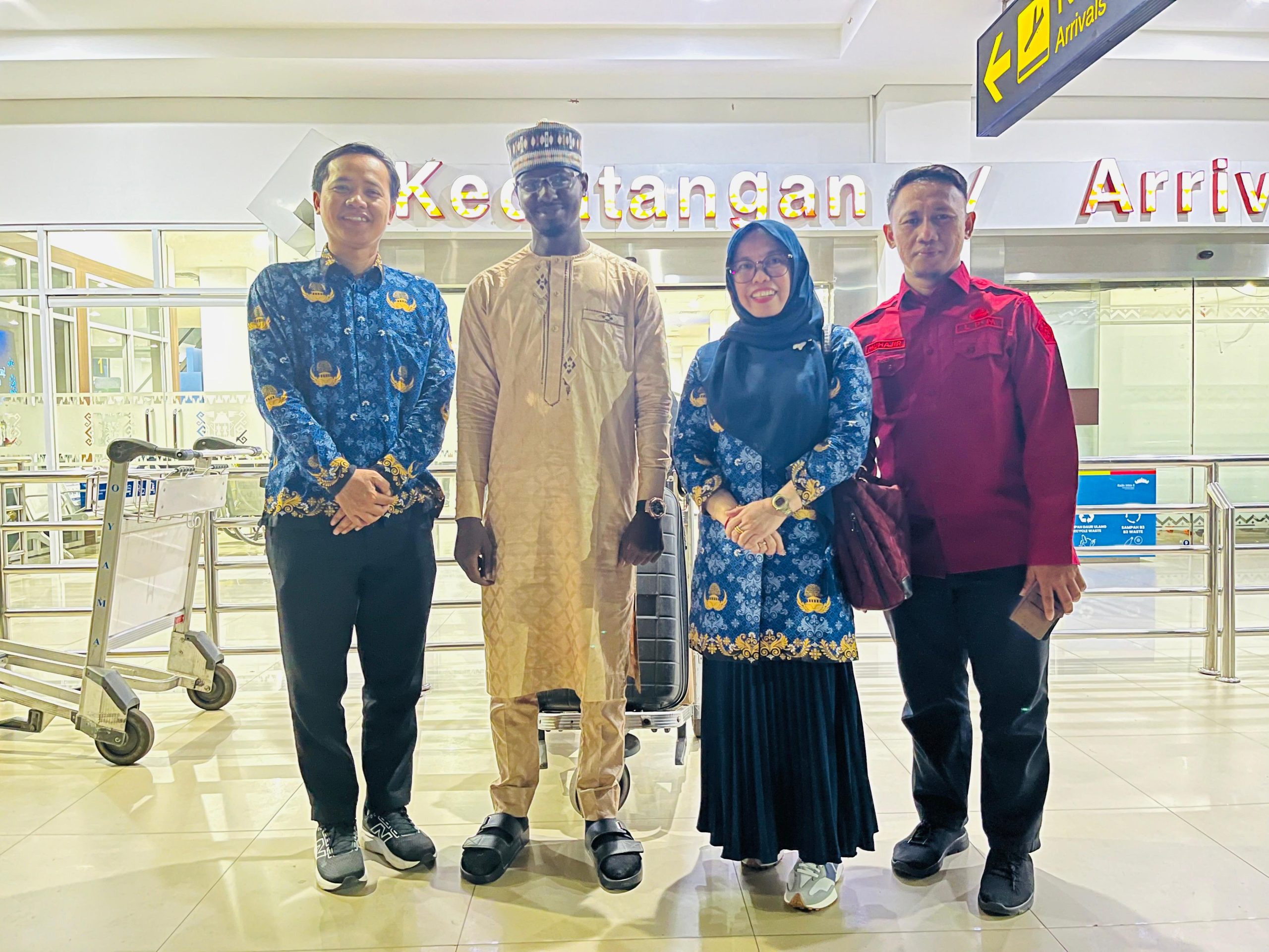 Kedatangan mahasiwa UIN Jusial asal Nigeria