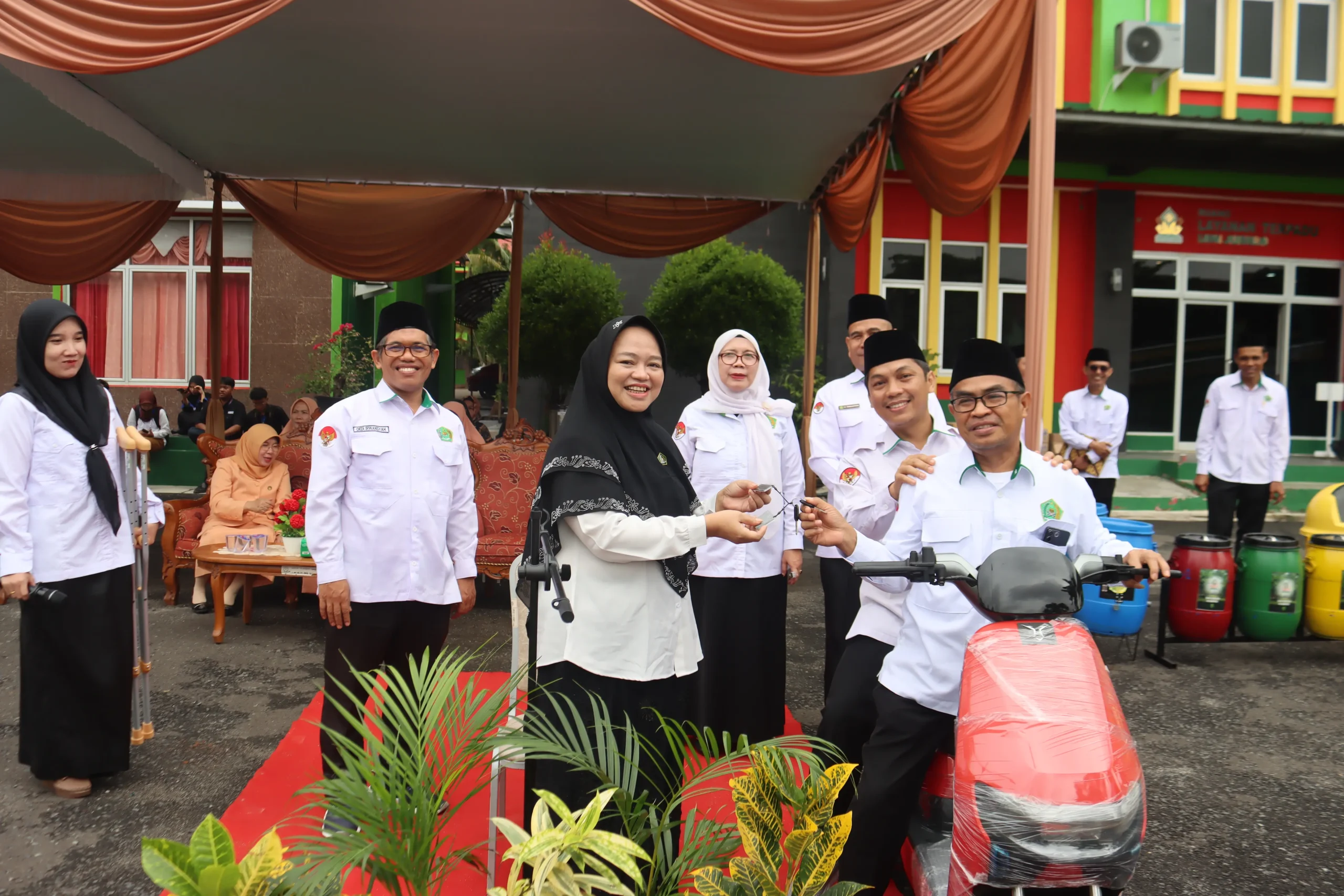 Launching sepedah Listrik 1