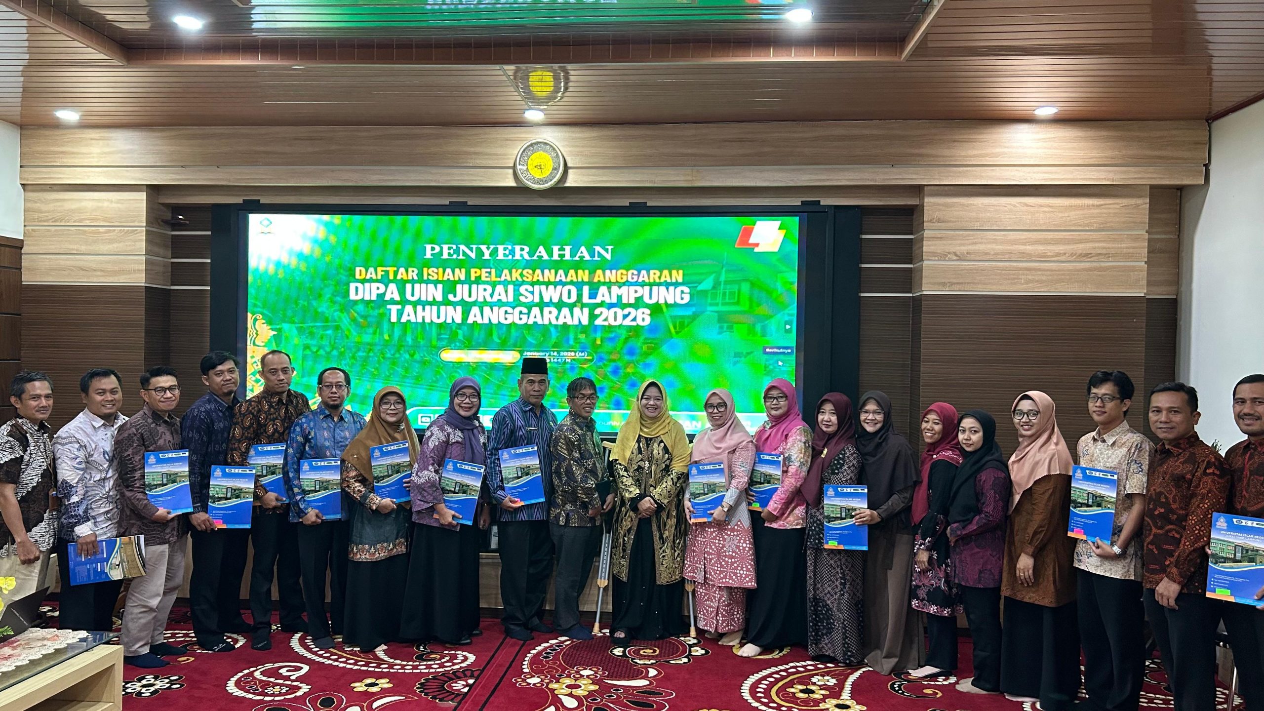 POK DIpa 2026 oleh Rektor 1