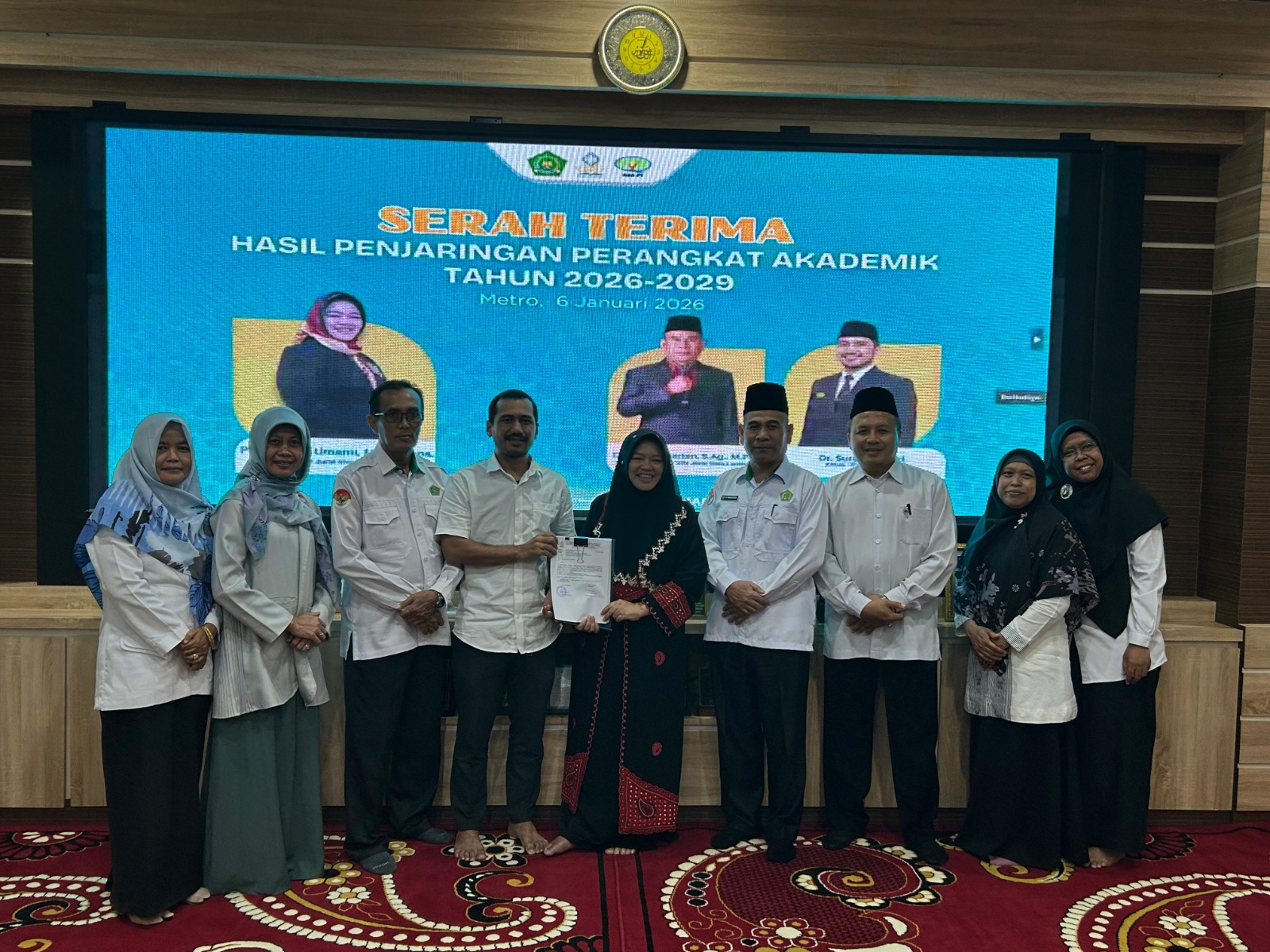 Penyrahan dokumen penjaringan 1