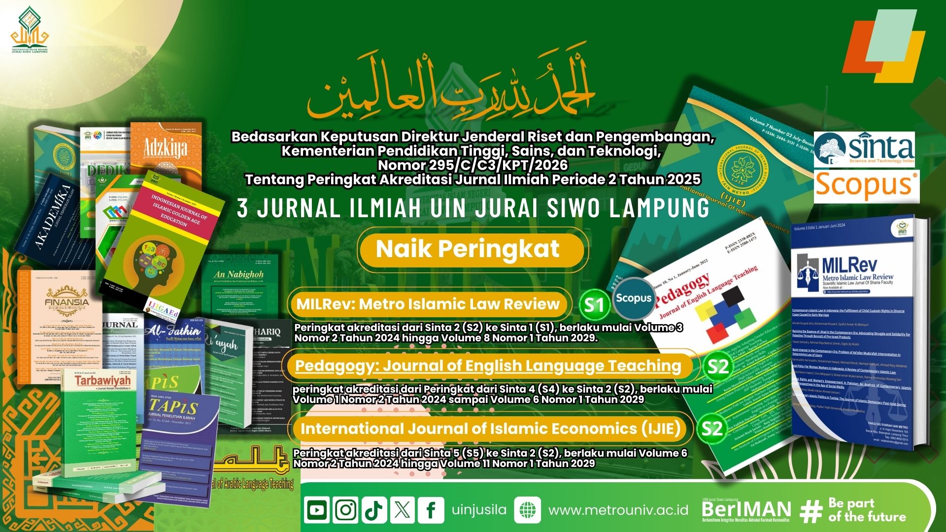Informasi Pengumuman Scopus