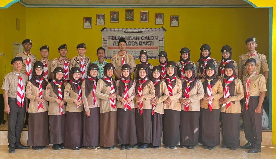 Pelatikan anggota baru pramuka 1