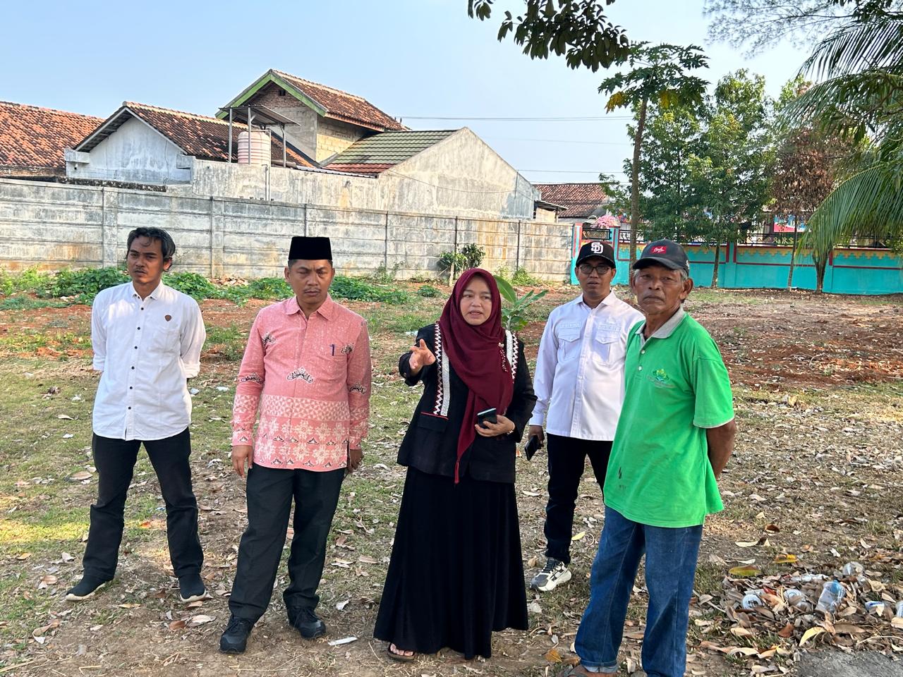 rektor tinjau kampus II 1