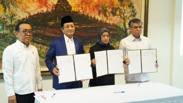Menag Tandatanganiu SKB 3 Metri libur dan cuti bersanma 2027