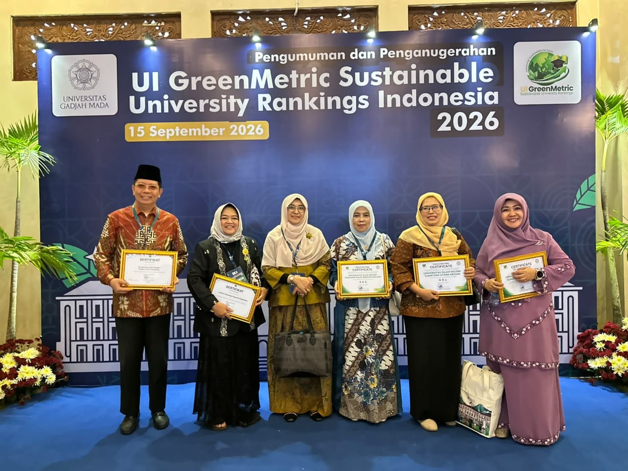 Terima sertifikat UIGM 2016