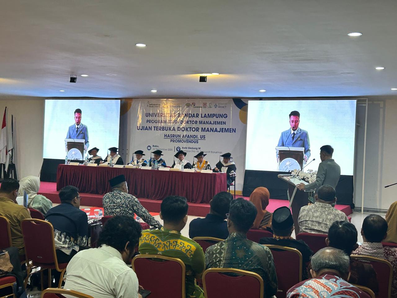 Ujian doktor hasrun