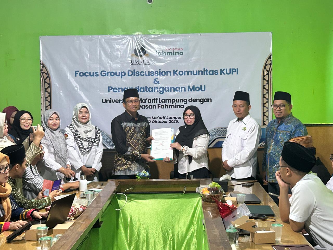 MoU dgn Fahmina wr 3